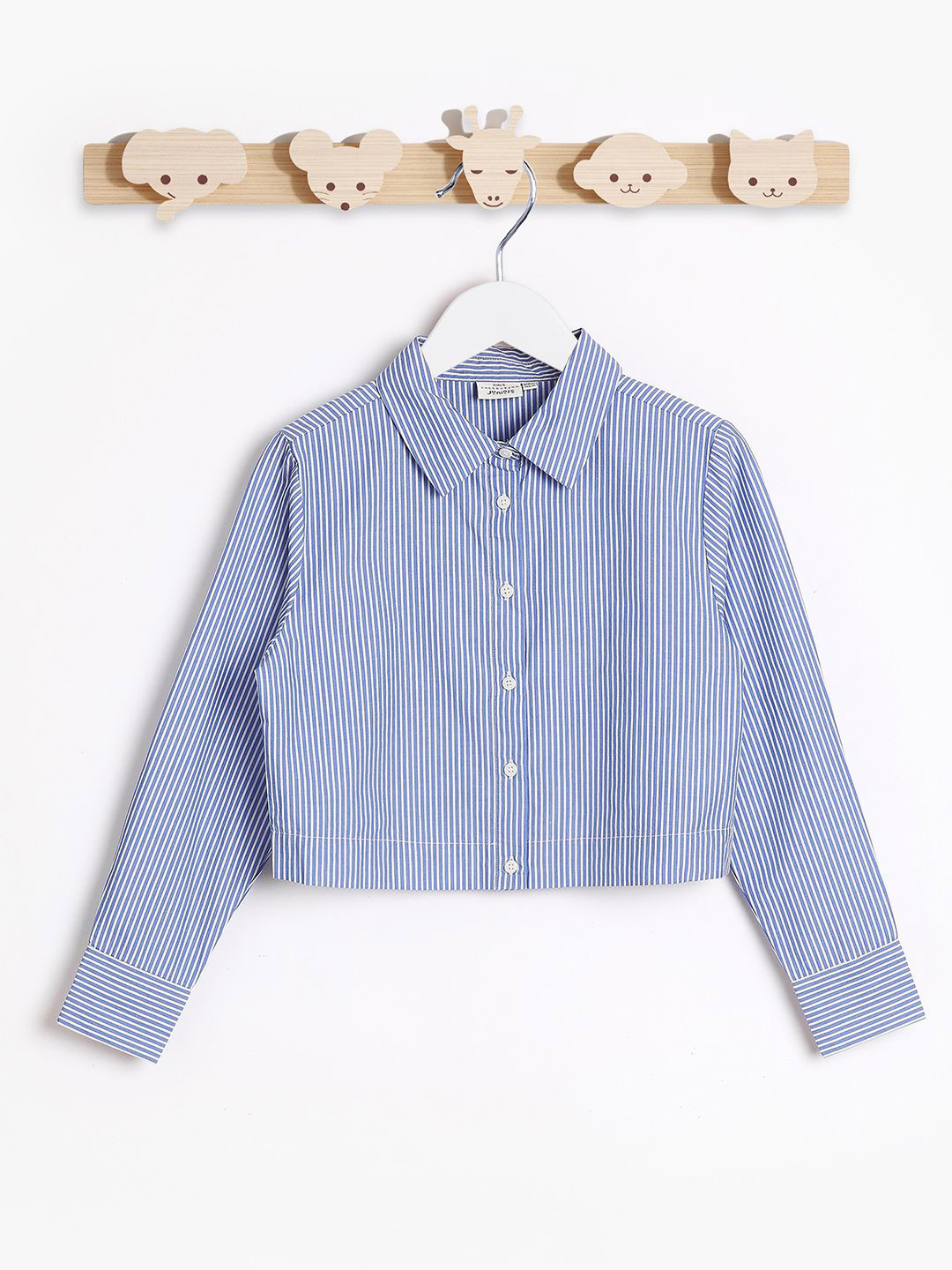 Juniors by Babyshop Girls Striped Cotton Shirt Style Top