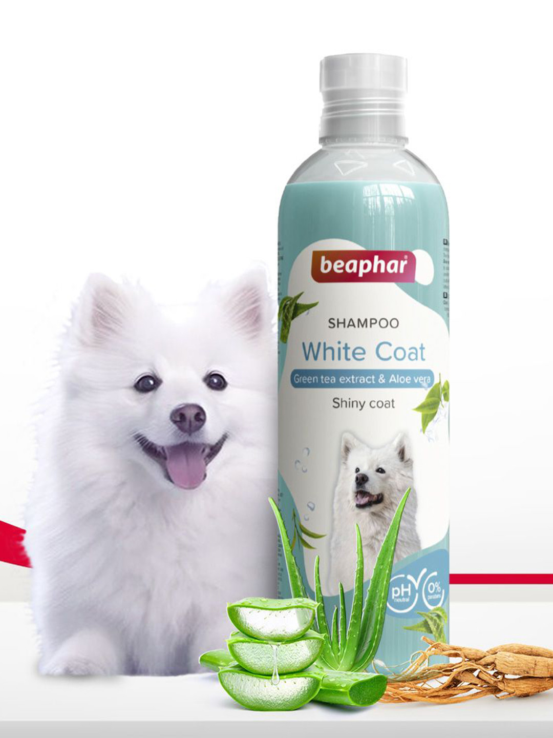 Beaphar White Coat Dog Herbal Shampoo - 250 ml