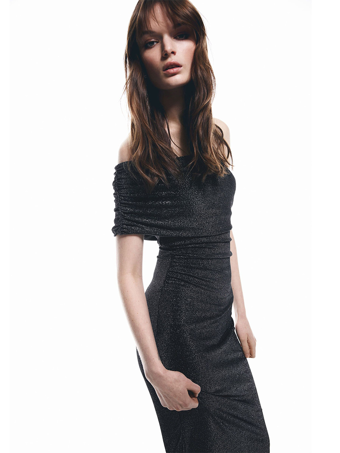 H&M One-Shoulder Bodycon Dress