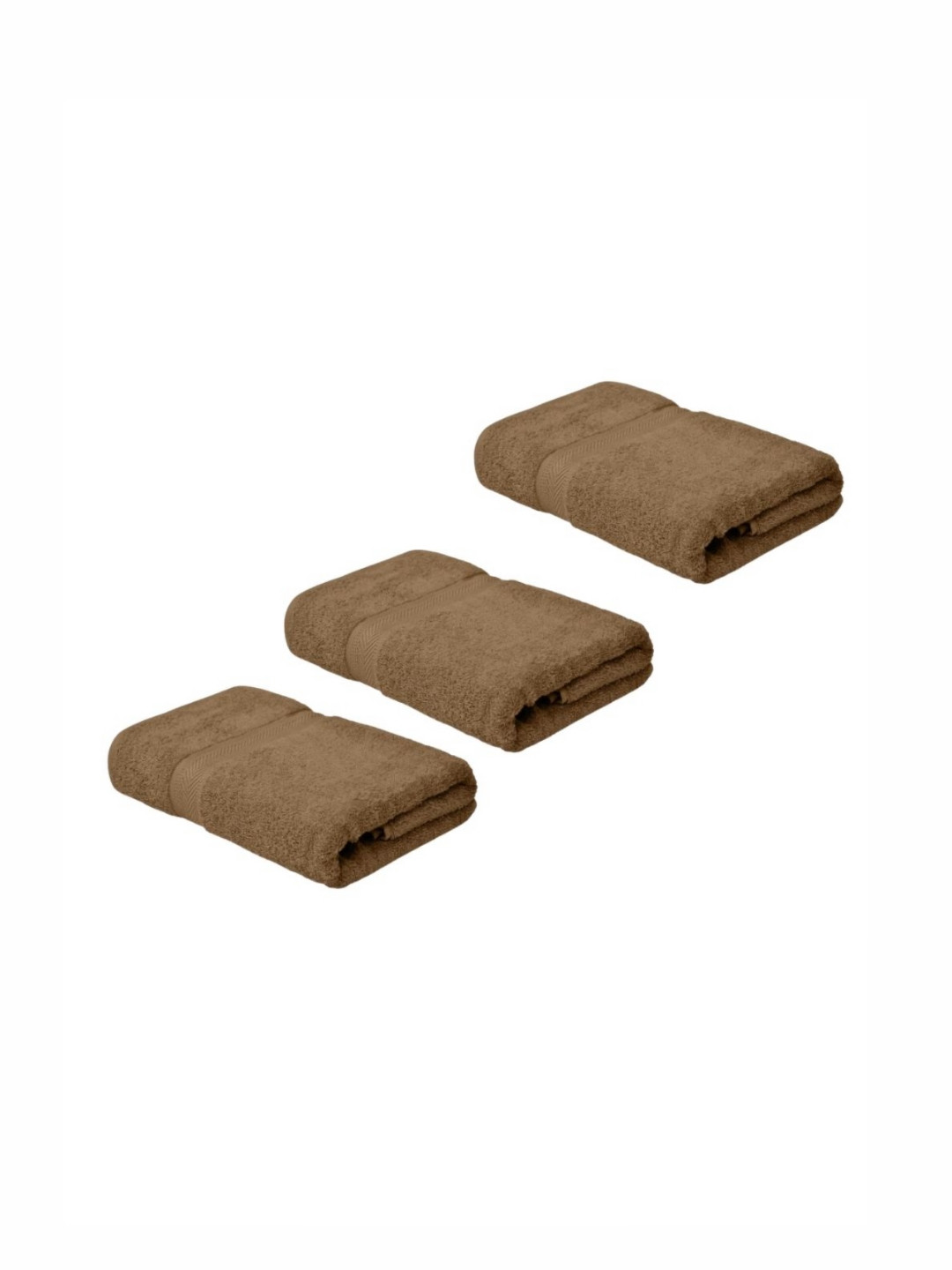 Black gold Brown 3 Cotton 500 GSM Bath Towel