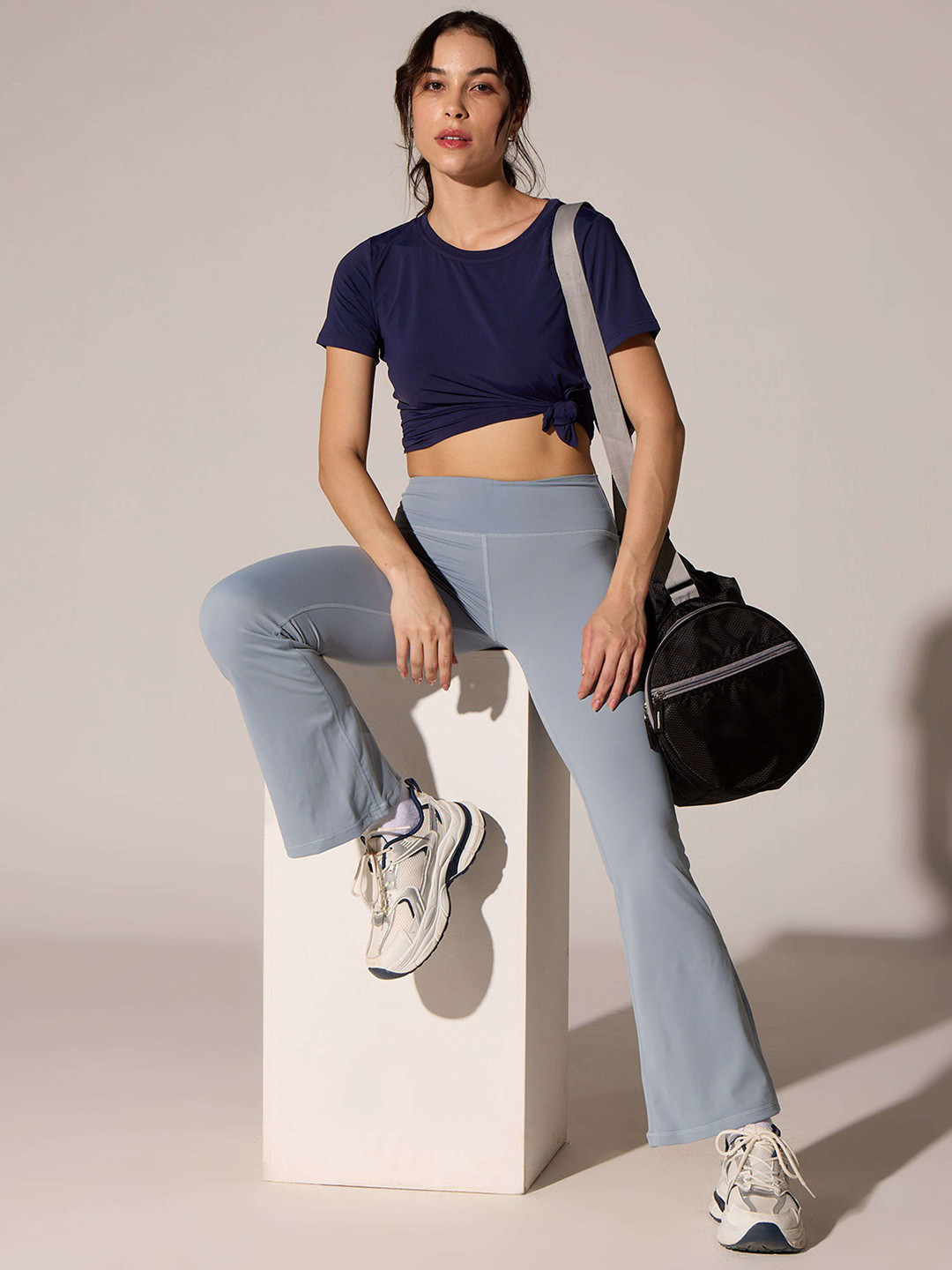 Cava Slate Grip-It Flare Pants