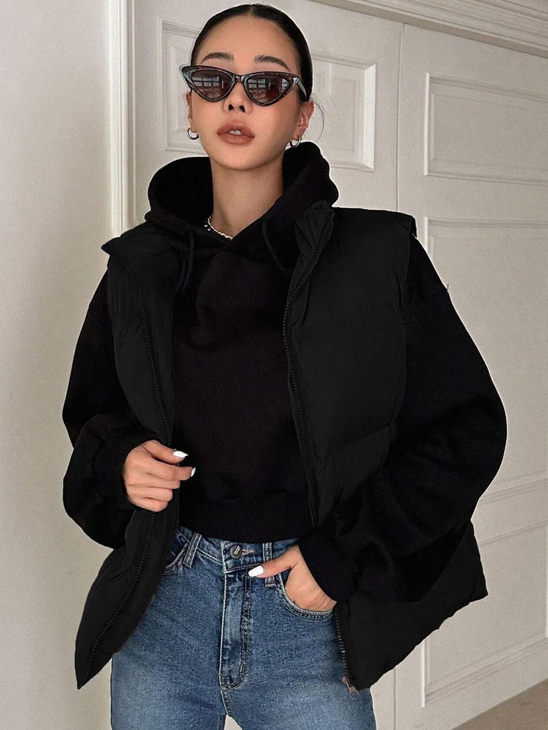 Kotty Women Insulator Crop Puffer Jacket