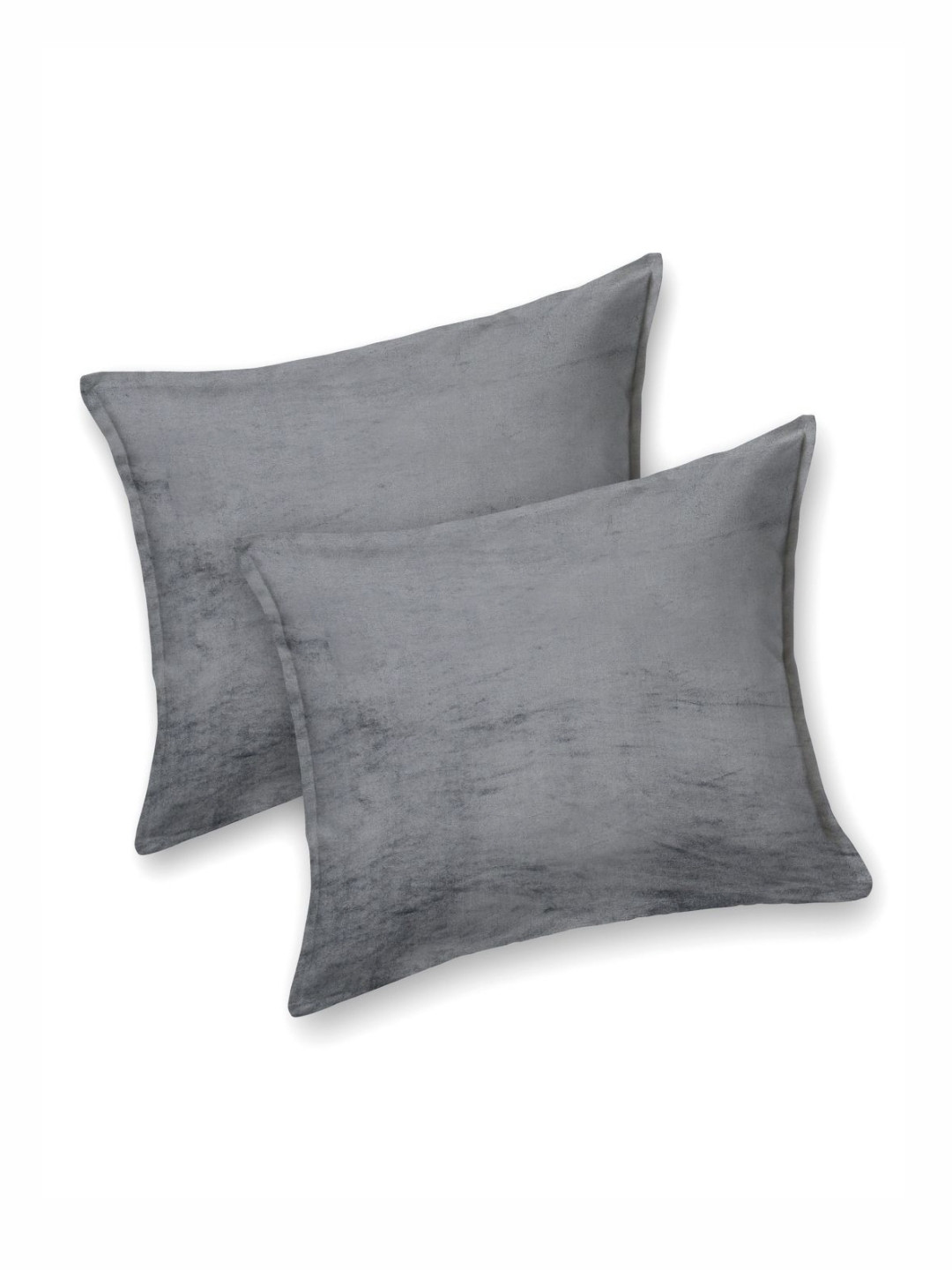 BED-SHEET.COM Grey 400 TC King Bedsheet with 2 Pillow Covers