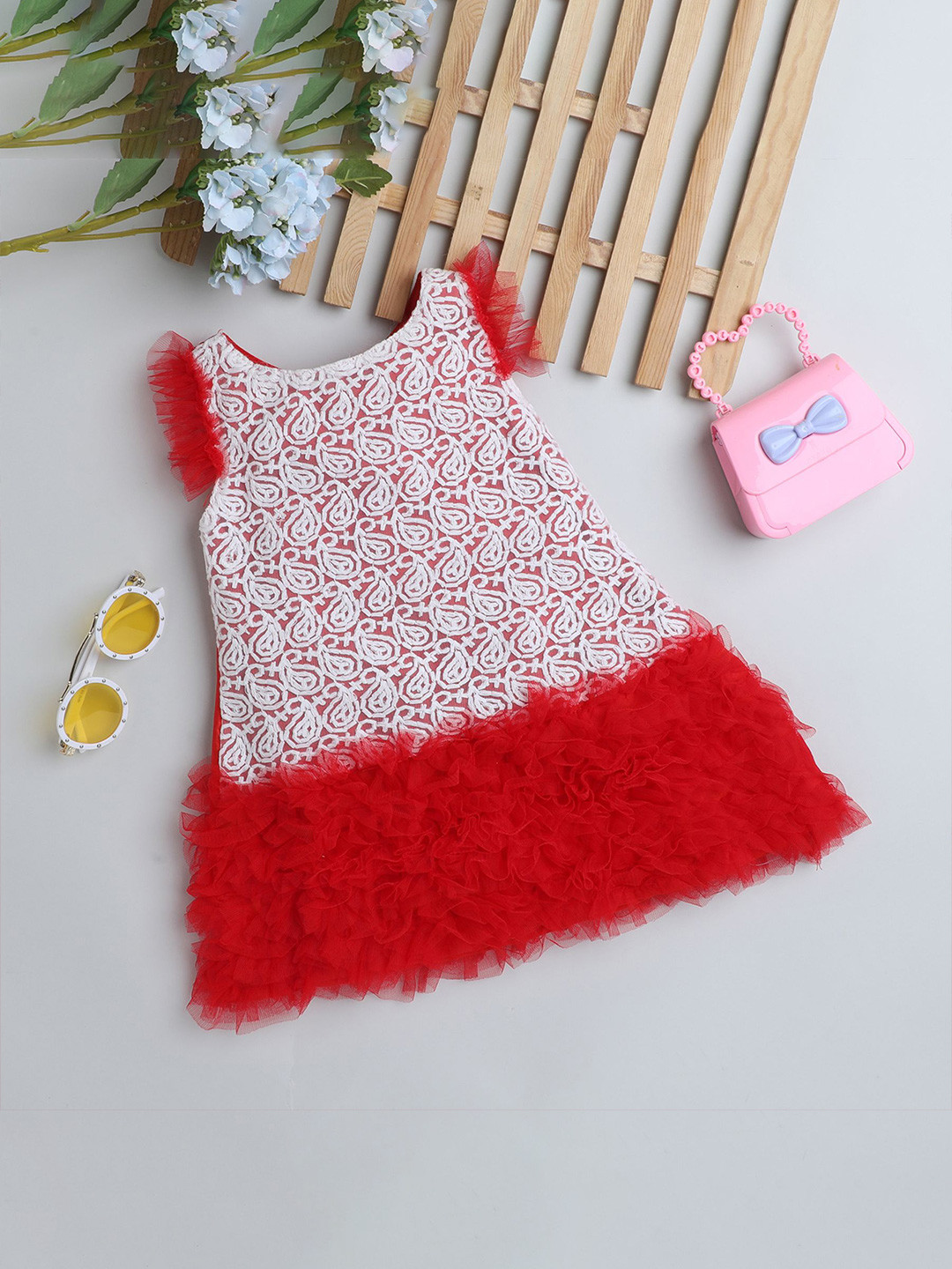 MANY FROCKS & Net A-Line Dress