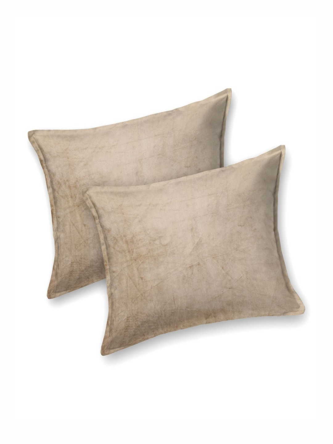 BED-SHEET.COM Beige 400 TC King Bedsheet with 2 Pillow Covers