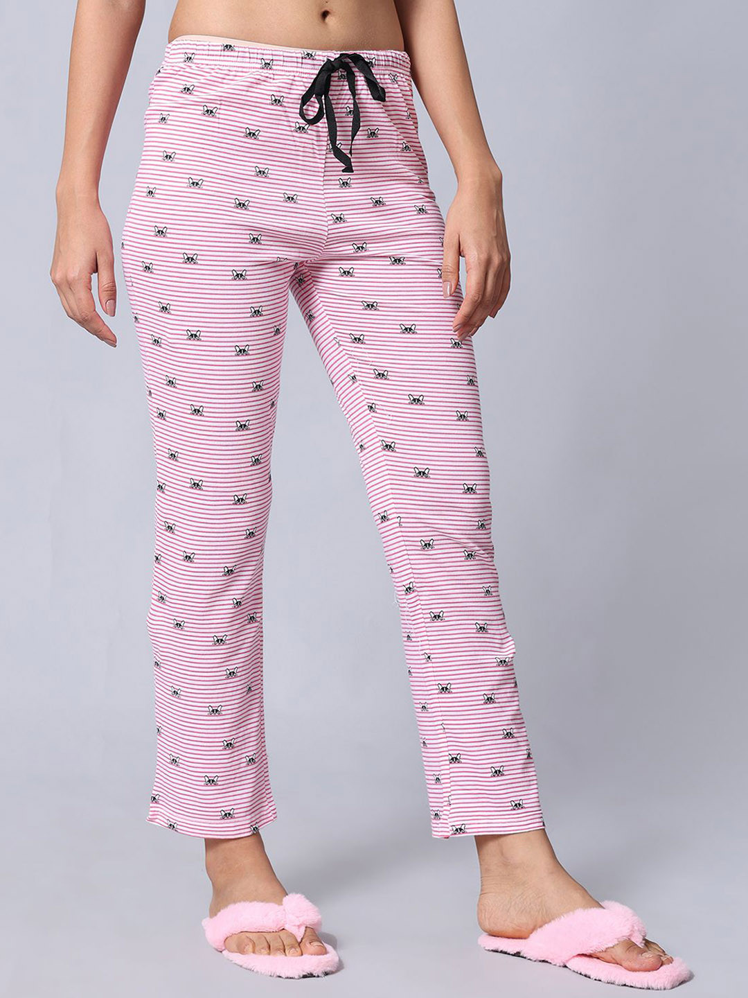 evolove Printed Pure Cotton Lounge Pant