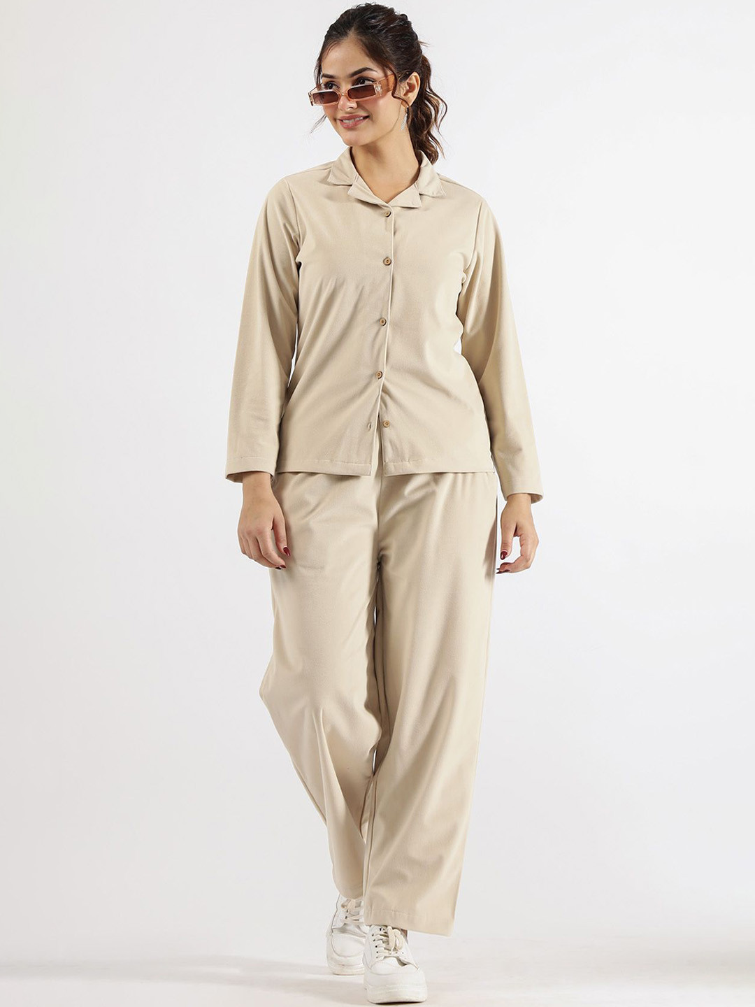 FLAVIA CREATION  Shirt With Trousers Co-Ords