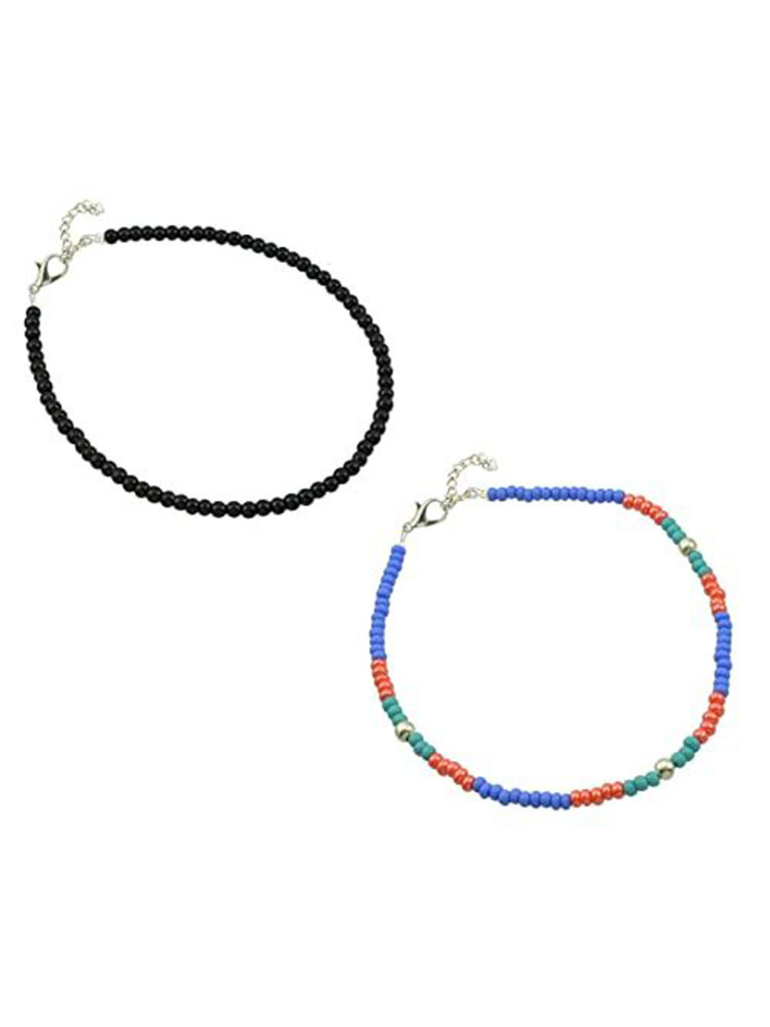 HIGH TRENDZ Combo  Black Thread Anklet