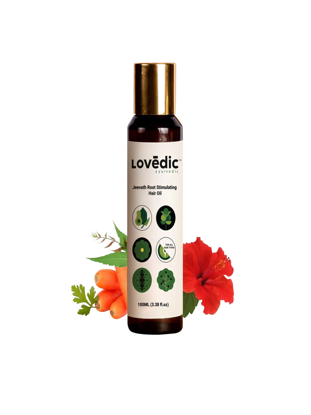 LOVEDIC Jeevath Root Stimulating Hair Oil- 100 ml