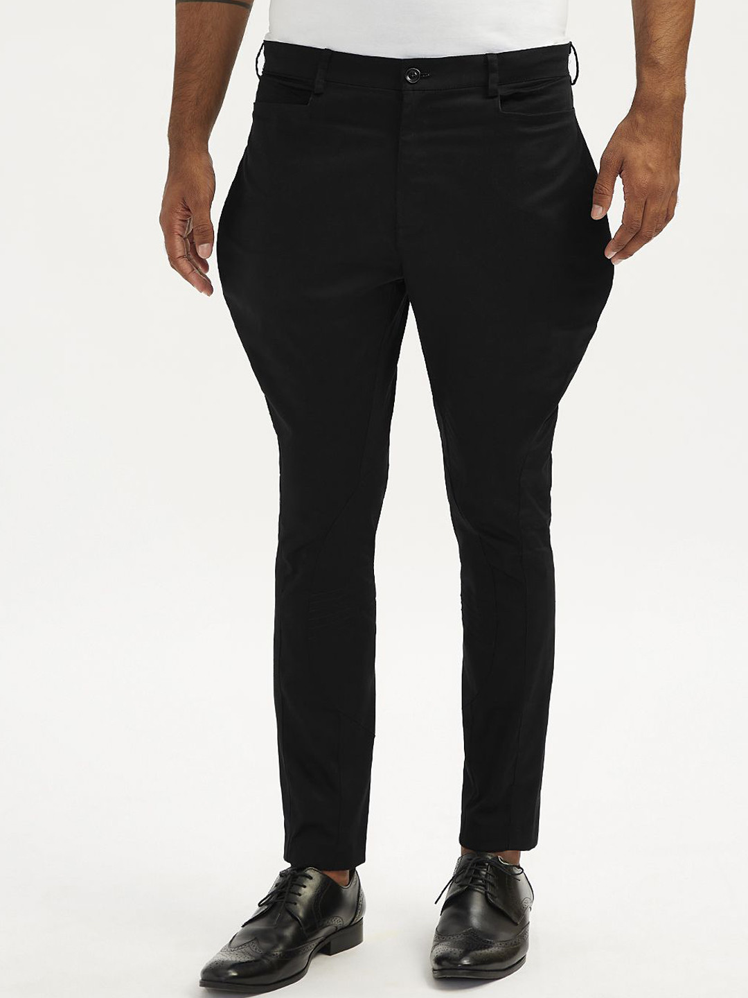 VASTRAMAY Men Cotton Satin Solid Pant Style Pyjama