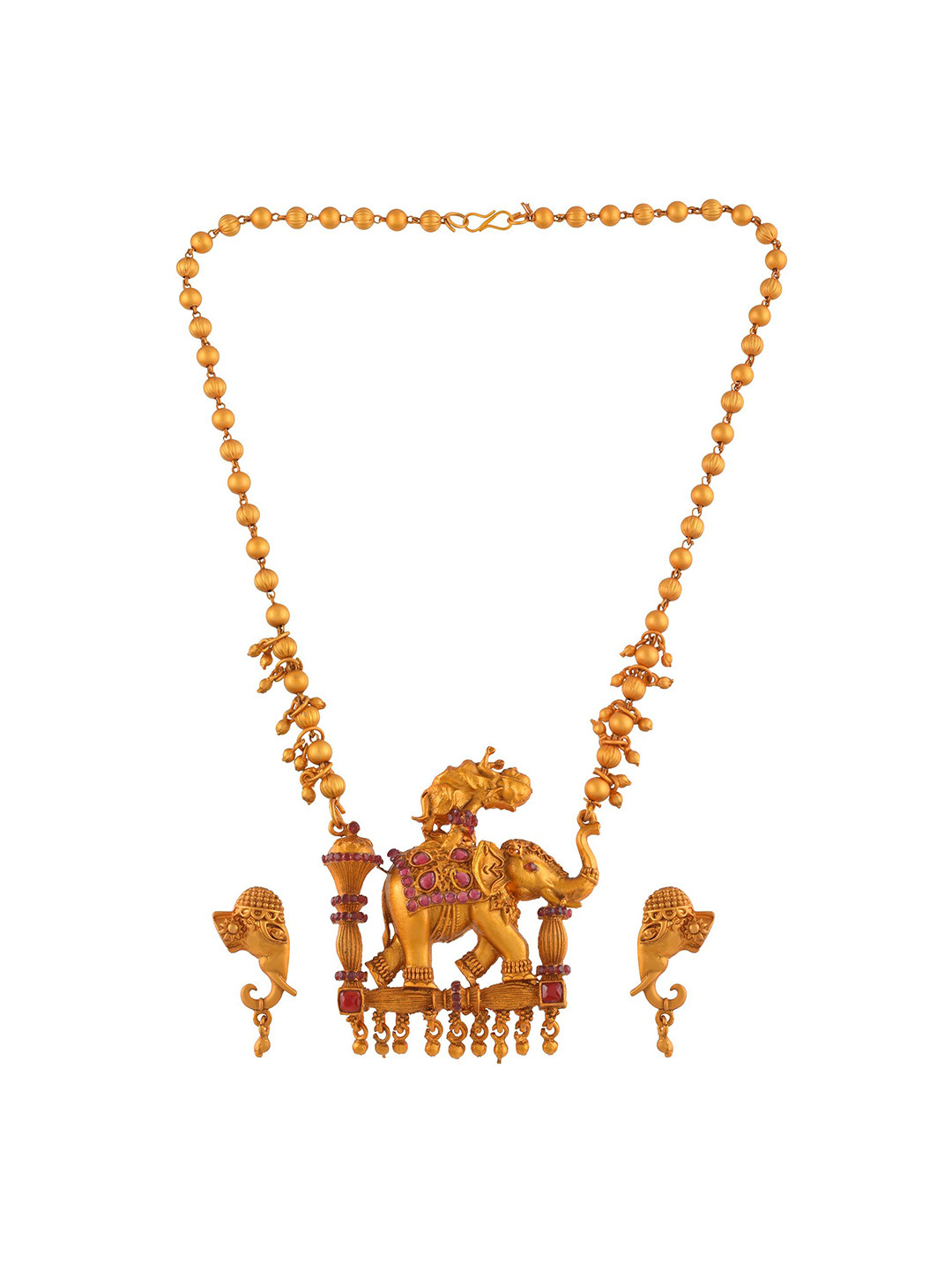 MEMOIR Stone-Studded Jewellery Set