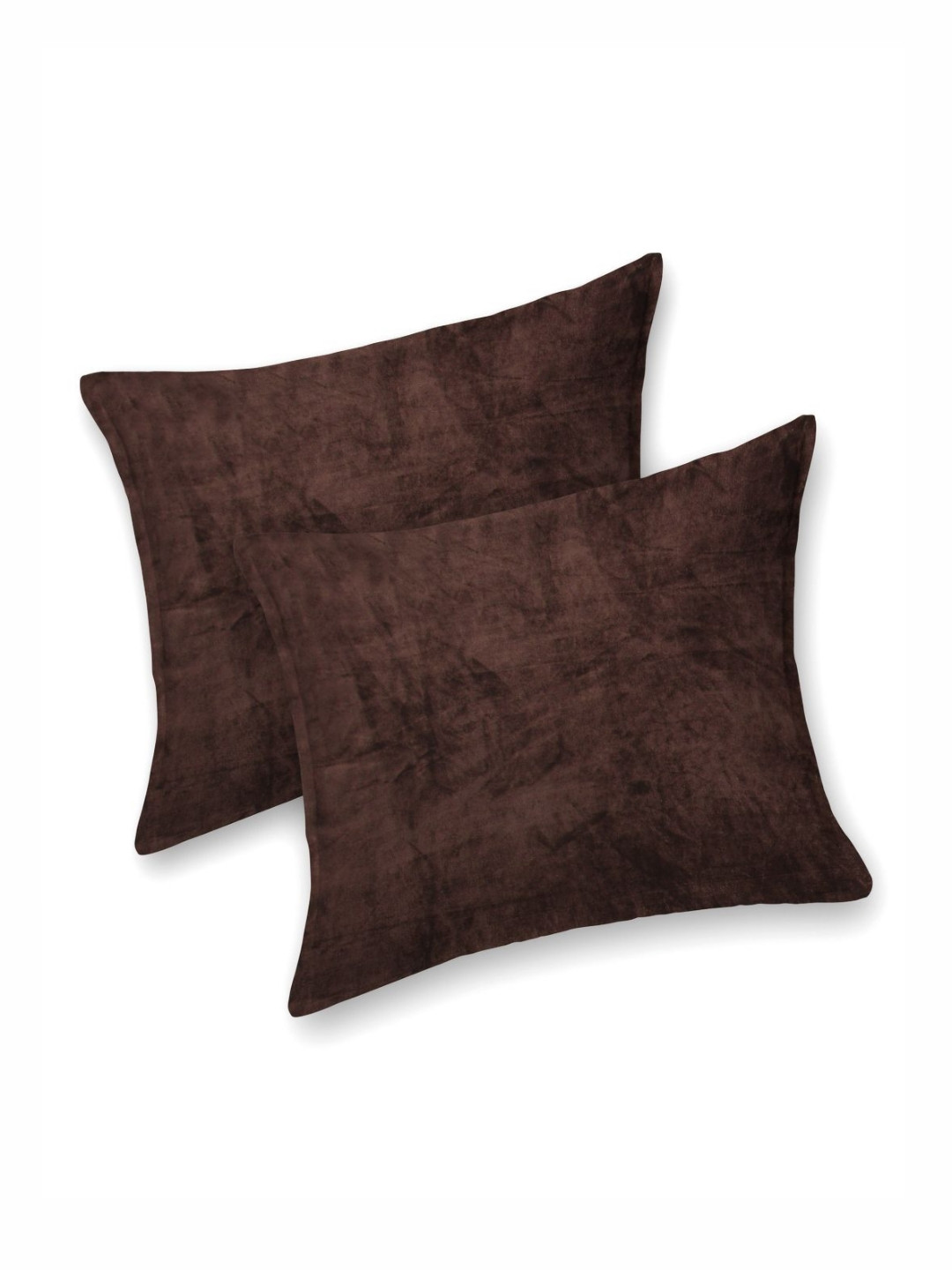 BED-SHEET.COM Brown 400 TC King Bedsheet with 2 Pillow Covers