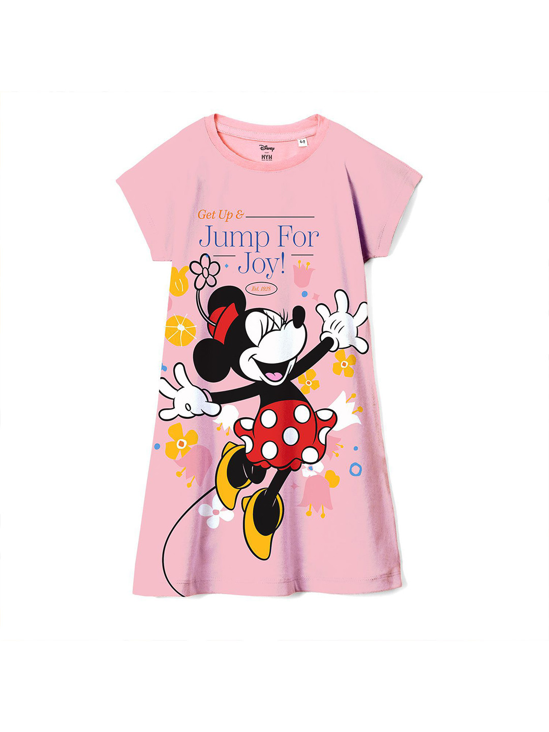 Wear Your Mind Girl's Graphic Printed  A-Line Dress