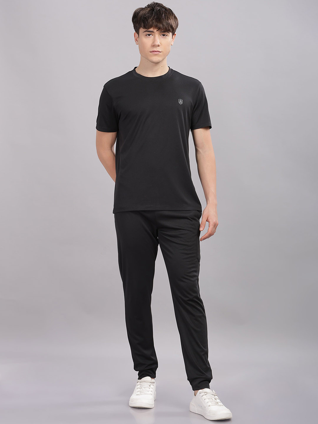 Domin8 Men Lightweight Wrinkle Resistant Co-Ord Set With Patch Pockets