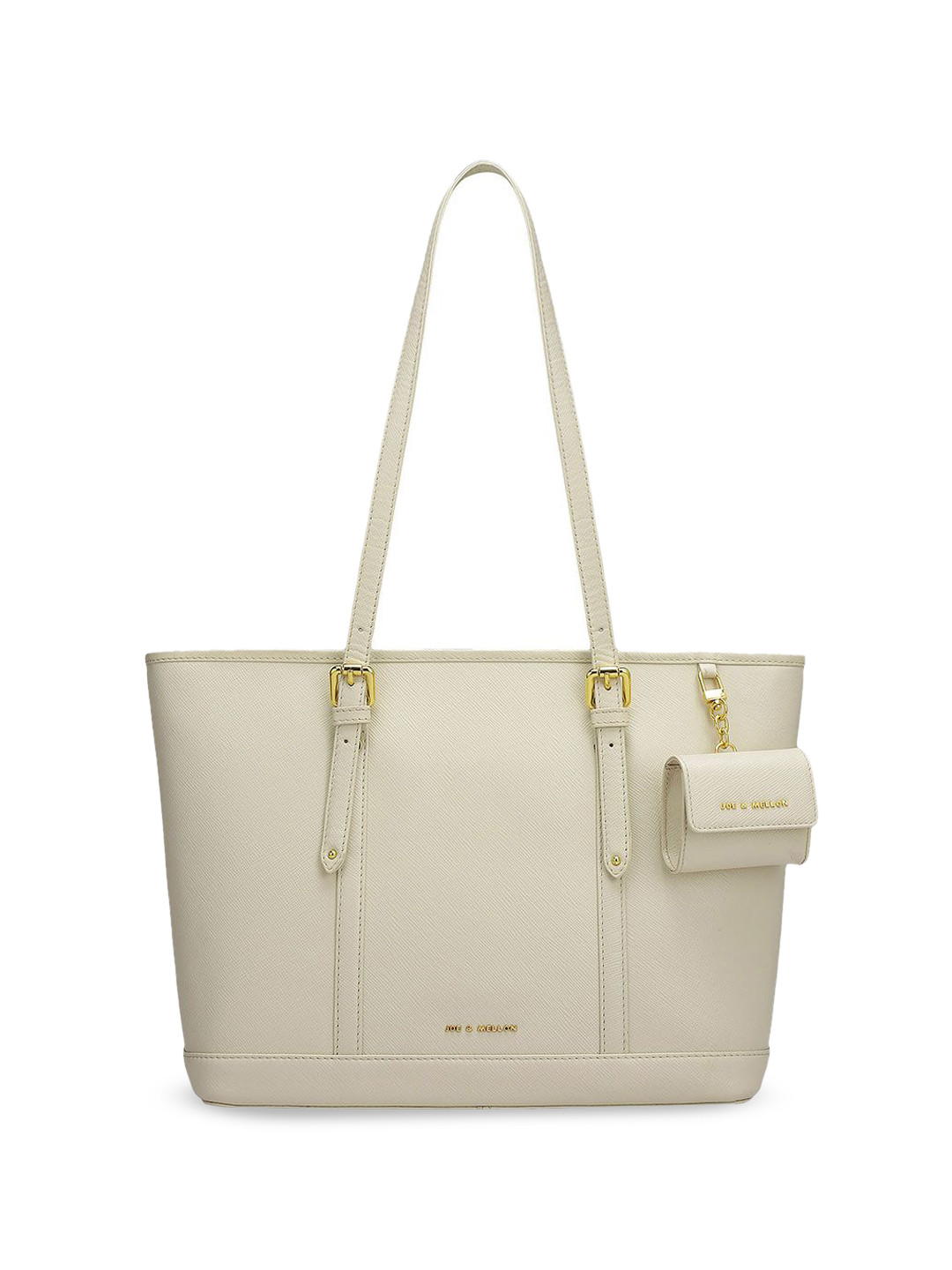 Joe & Mellon Textured Leather Shopper Tote Bag