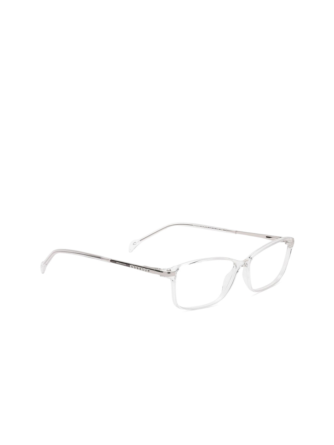 Specsmakers Unisex Full Rim Round Frames FSFCWTSL51SMO2237-Crystal White