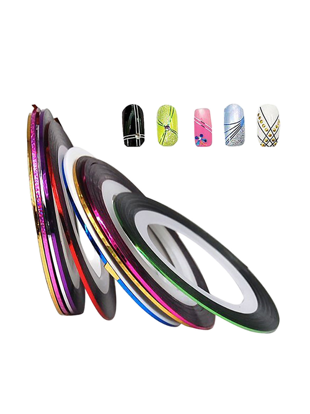 Scheibe Set Of 24 Nail Striping Tapes