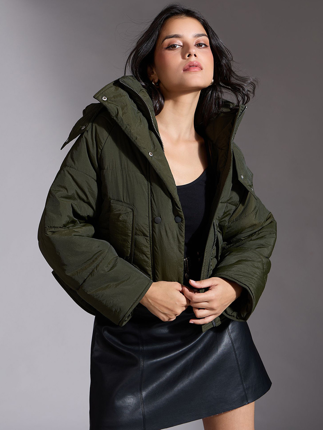 20Dresses Women Camouflage Puffer Jacket