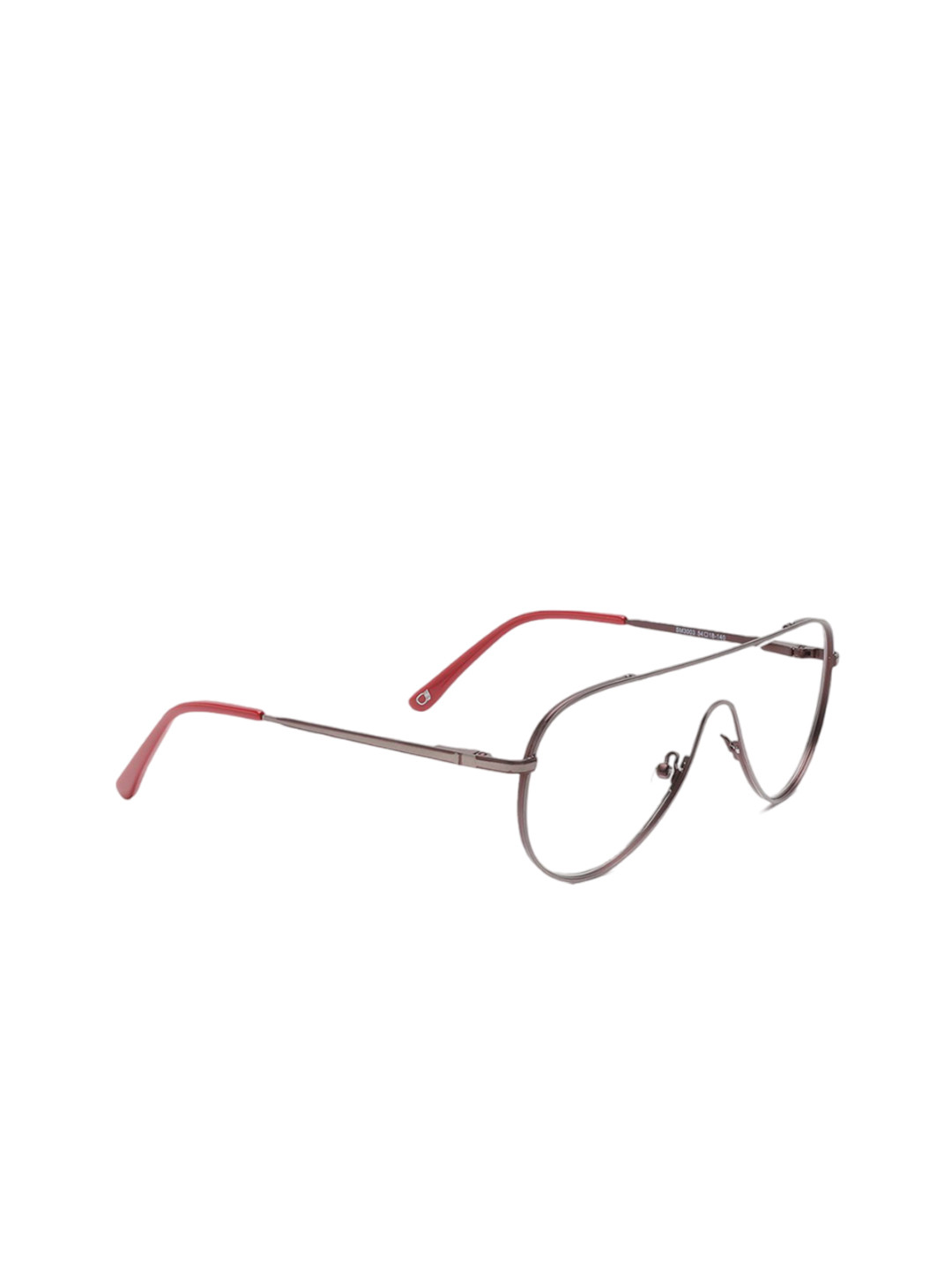 Specsmakers Unisex Full Rim Aviator Frames FMFGMMRD54SMO3003