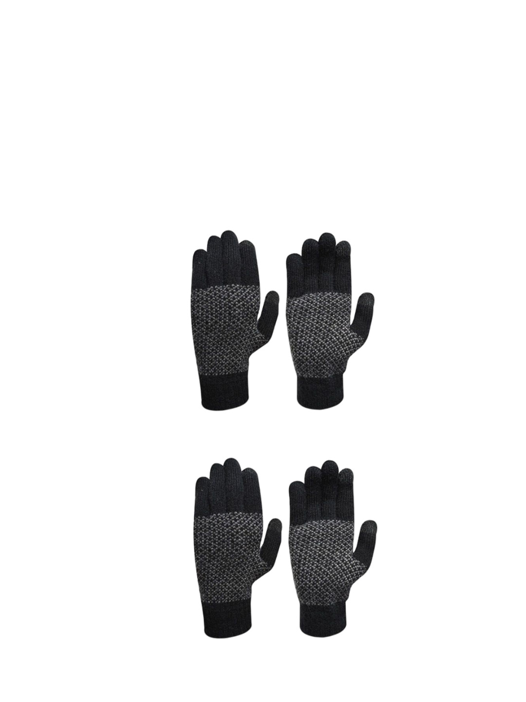 LOOM LEGACY Men Acrylic Touchscreen Gloves