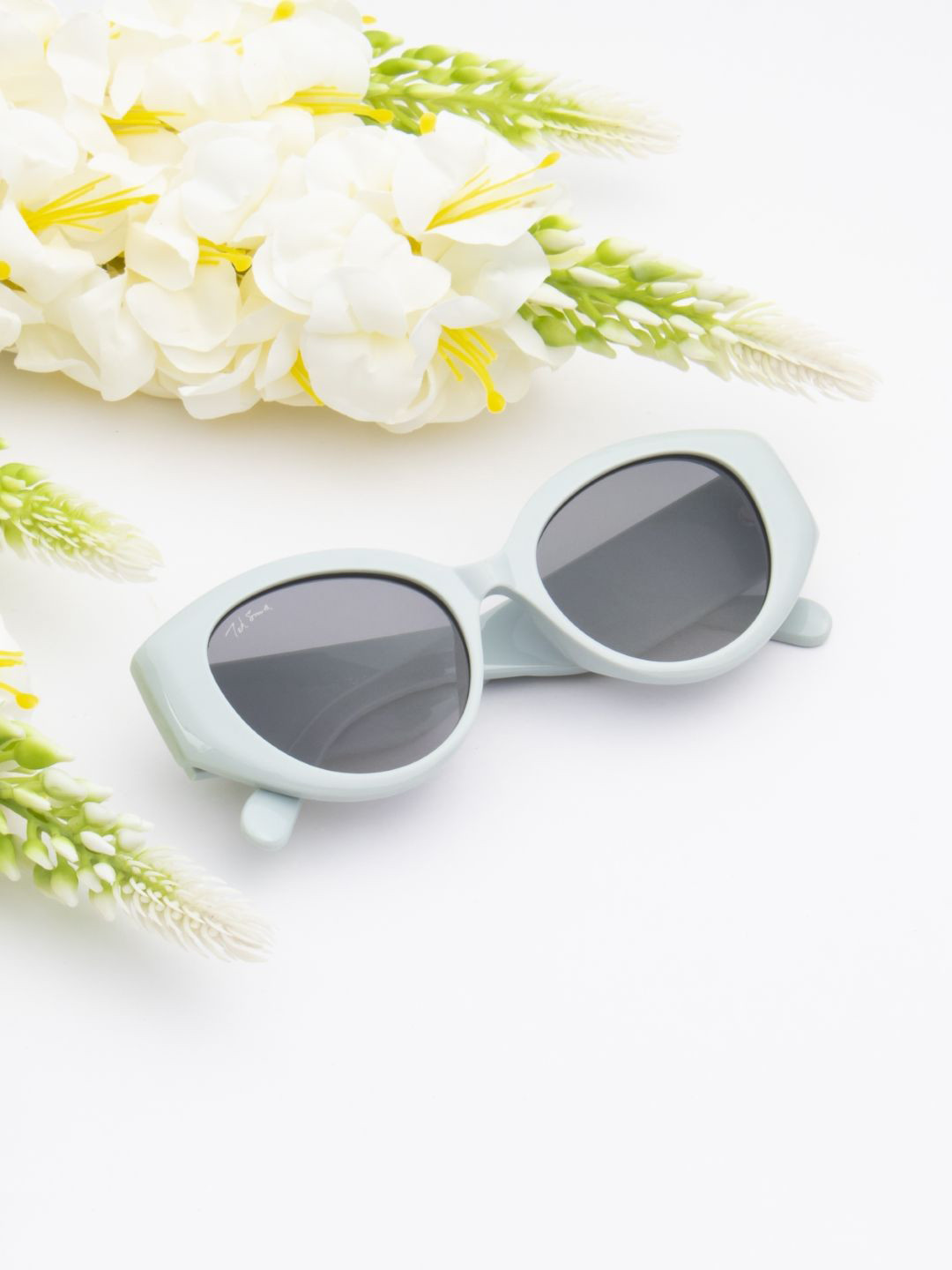 Ted Smith Women Cateye Sunglasses with UV Protected Lens DRIZELLA_C5