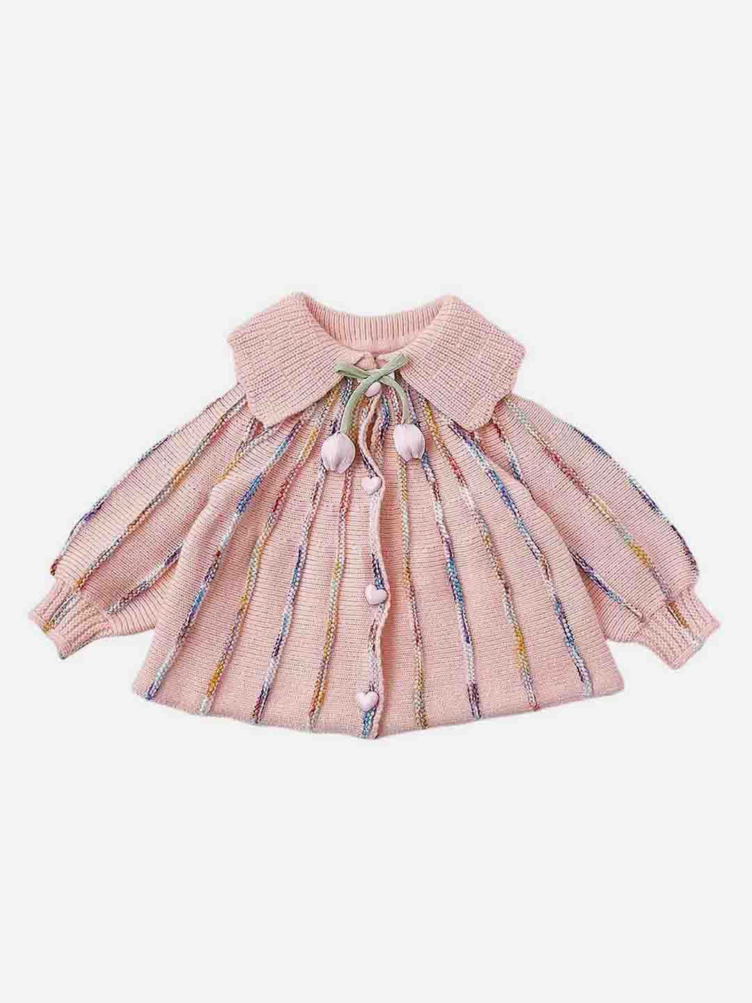 Little Surprise Box LLP Kids Cable Knit Cardigan Sweaters