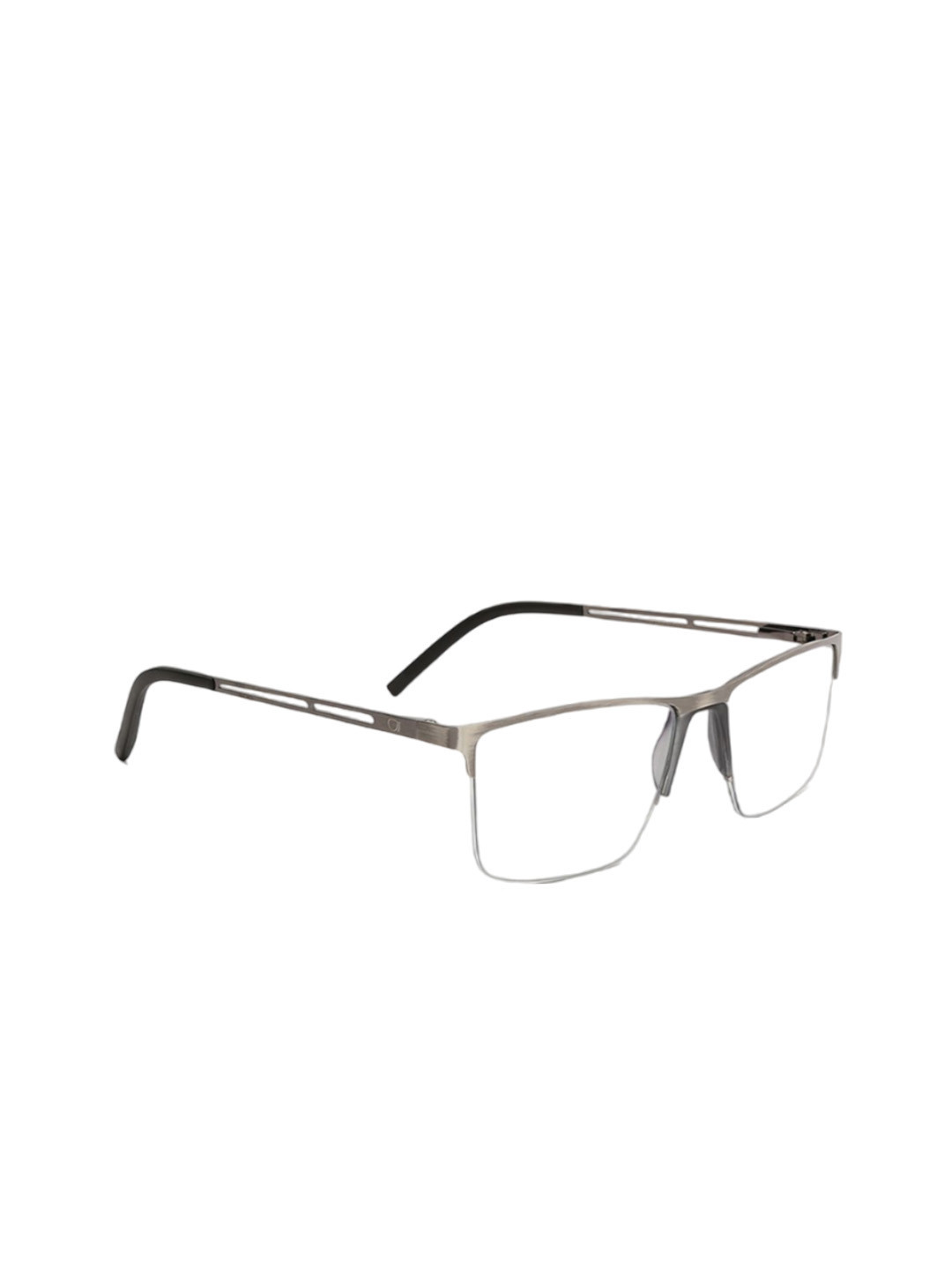 Specsmakers Unisex Full Rim Rectangle Frames FMHGMMGM54SMO3057-Gunmetal Matt