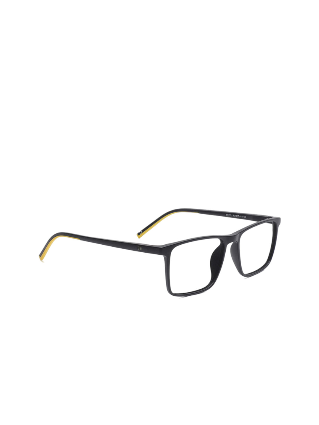 Specsmakers Unisex Full Rim Rectangle Frames FSFBKMYL52SMO7731