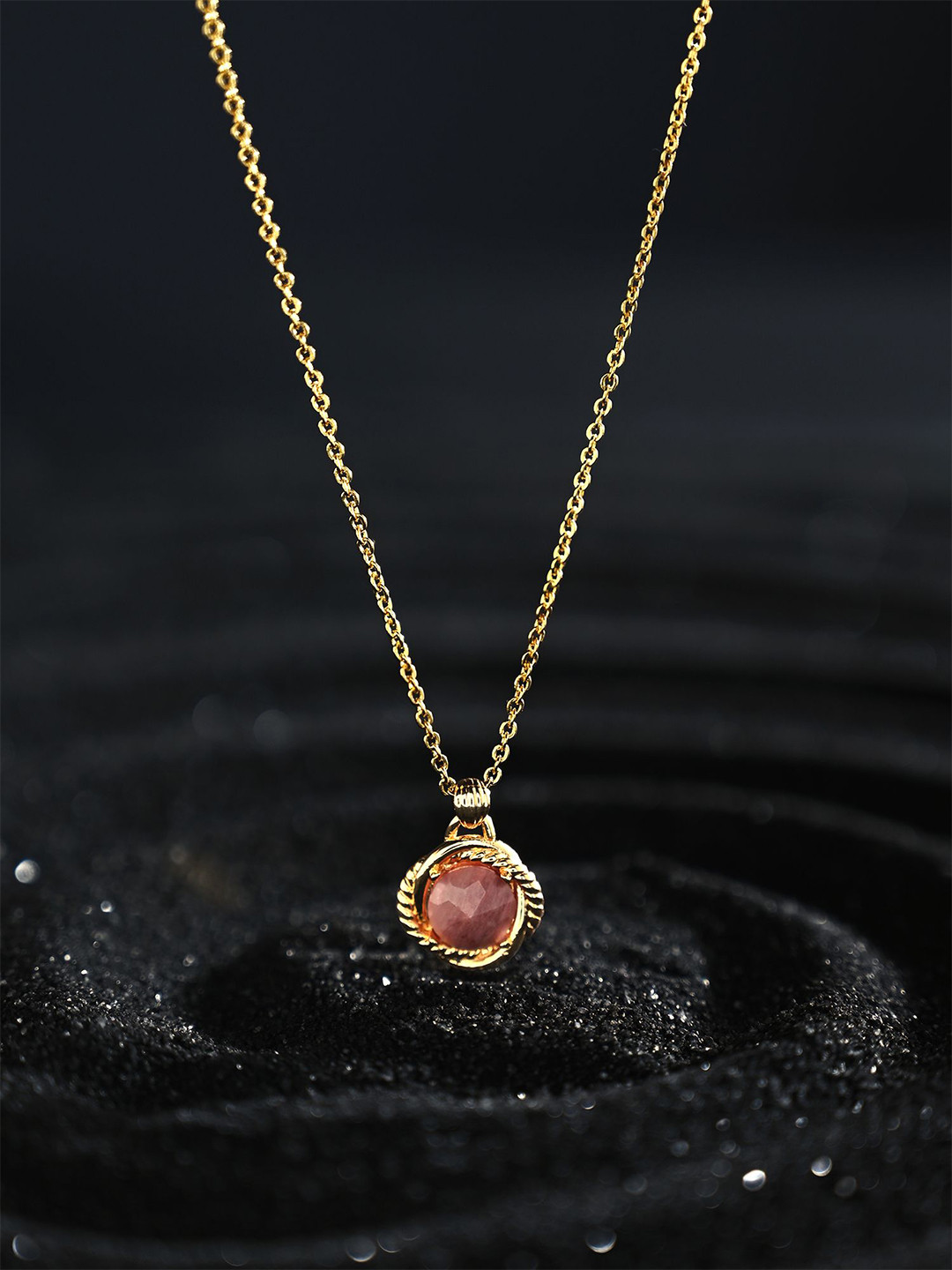 Accessorize 14k Gold-Plated Pendants With Chains