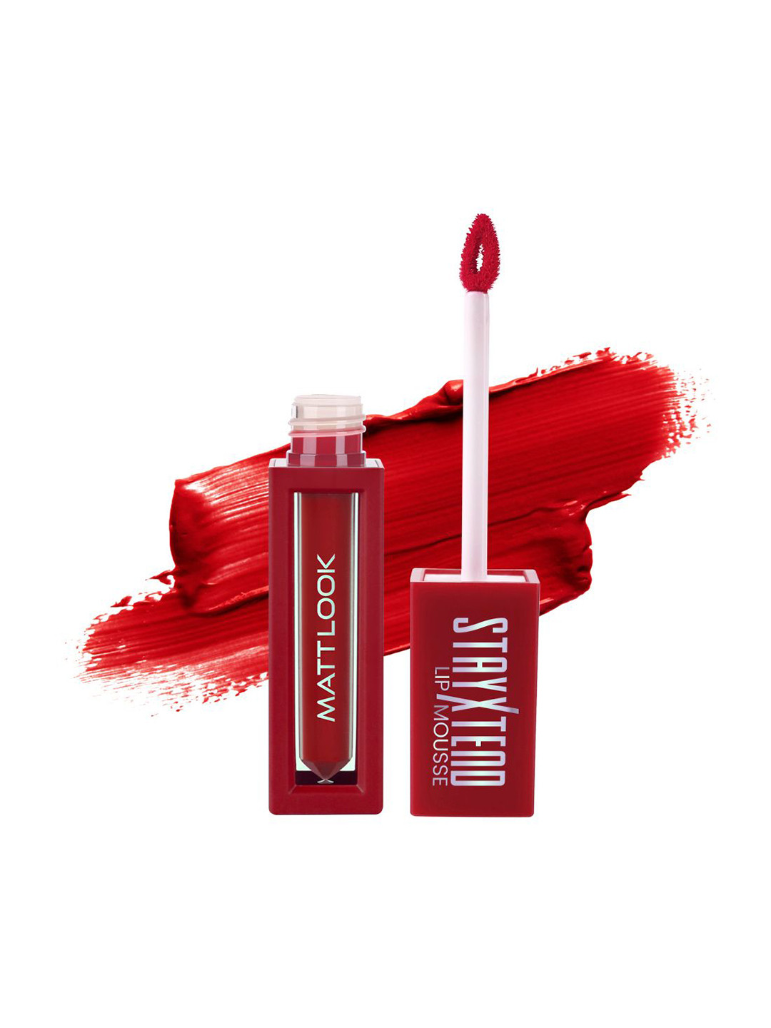 MATTLOOK Stayxtend Set Of 2 Lip Mousse Enriched With Vitamin E 4ml Each - Lady In Red 05