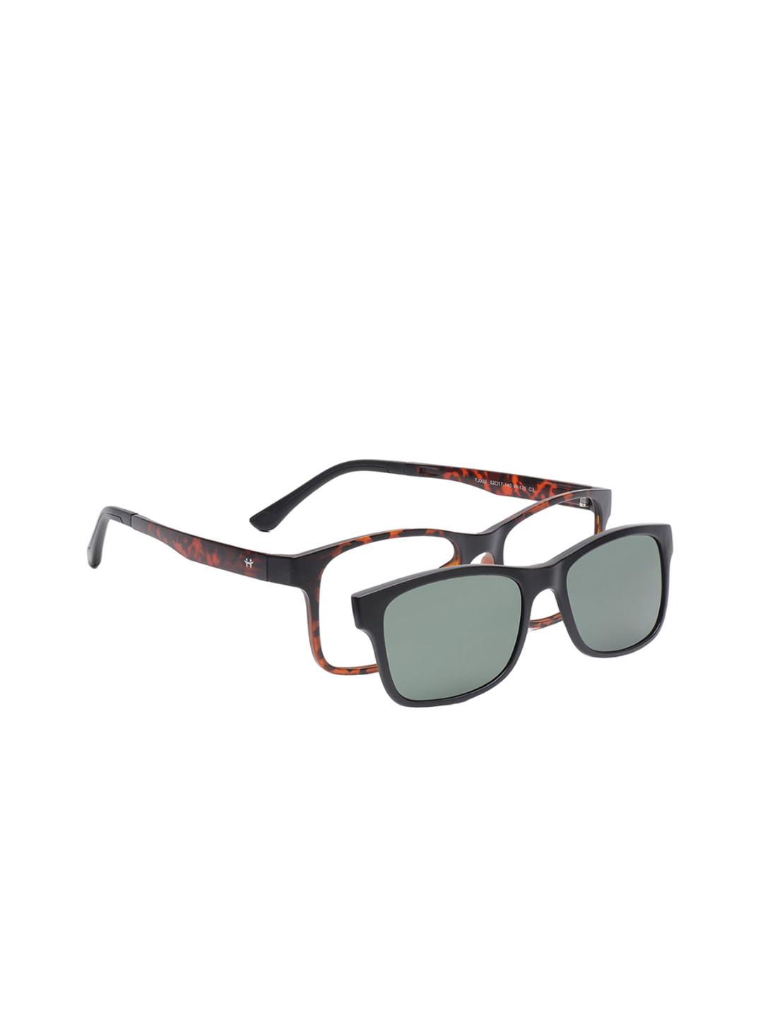 Specsmakers Unisex Clipon Square Sunglasses FSFBRTTO52HAPJ003