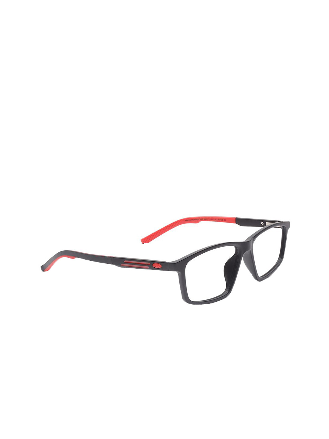 Specsmakers Unisex Full Rim Square Frames FSFBKMRD51HAP9902A1-Black Matt