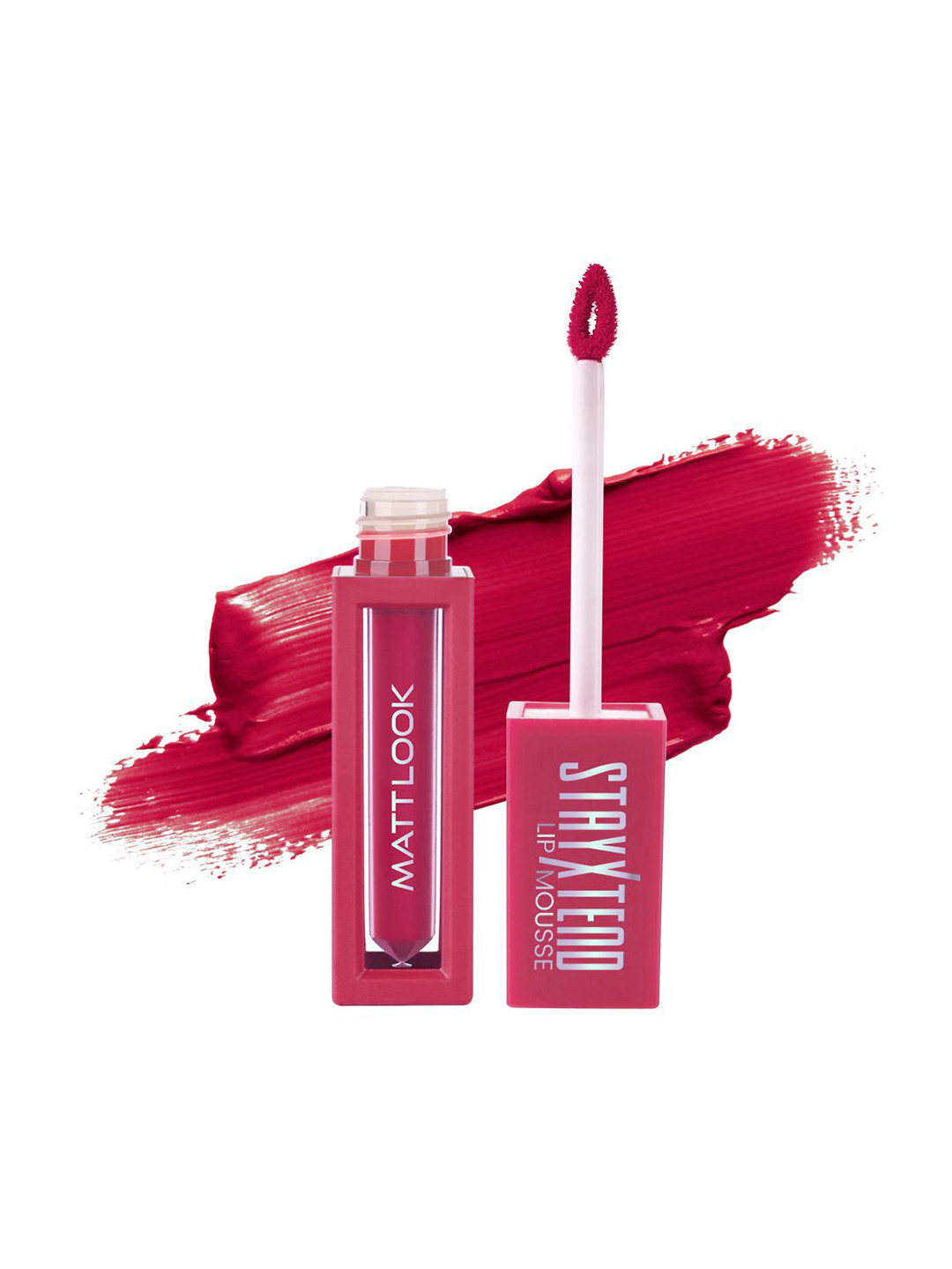 MATTLOOK Stayxtend Set Of 2 Lip Mousse Enriched With Vitamin E 4ml Each - Hot Shot 13