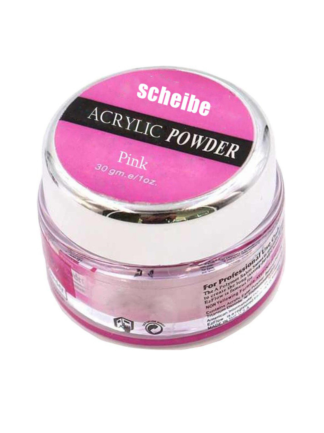 Scheibe Acrylic Powder For Nail Art - 30 g - Pink