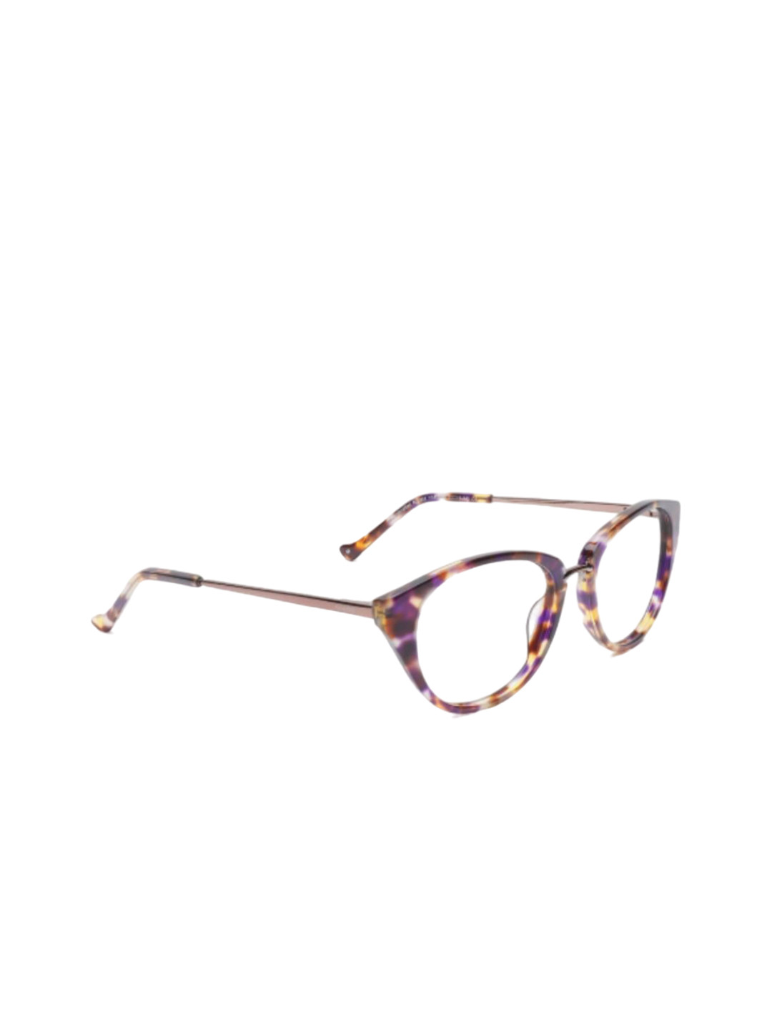 Specsmakers Women Tortoise Shell Half Rim Cateye Frames