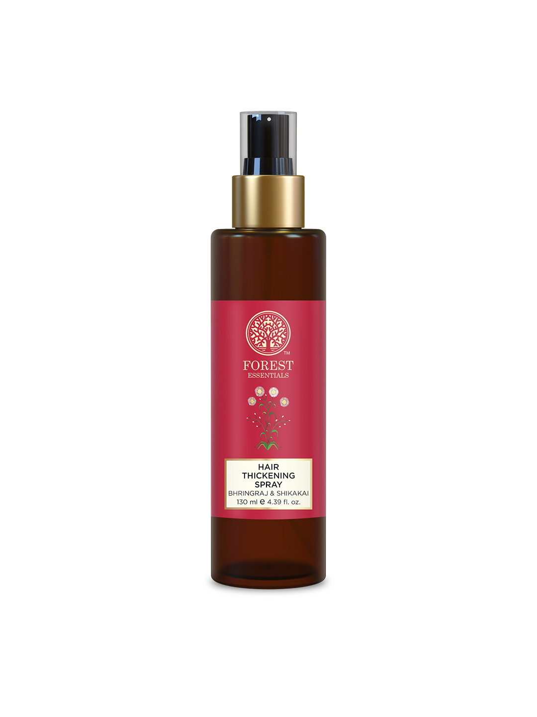 Forest Essentials Hair Thickening Spray Bhringraj & Shikakai For Hair Fall Control - 130ml