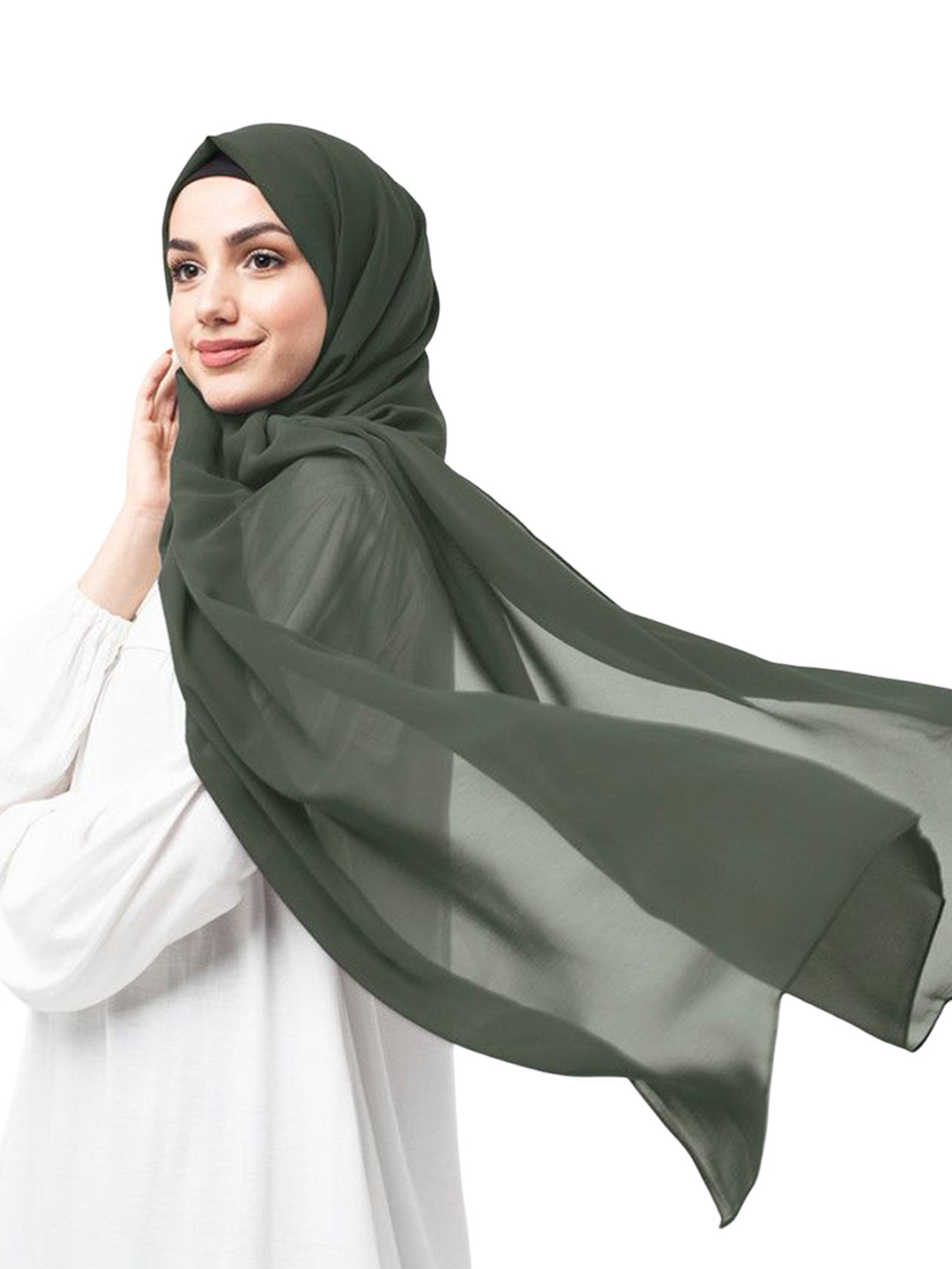 IDH London Women Solid Scarf