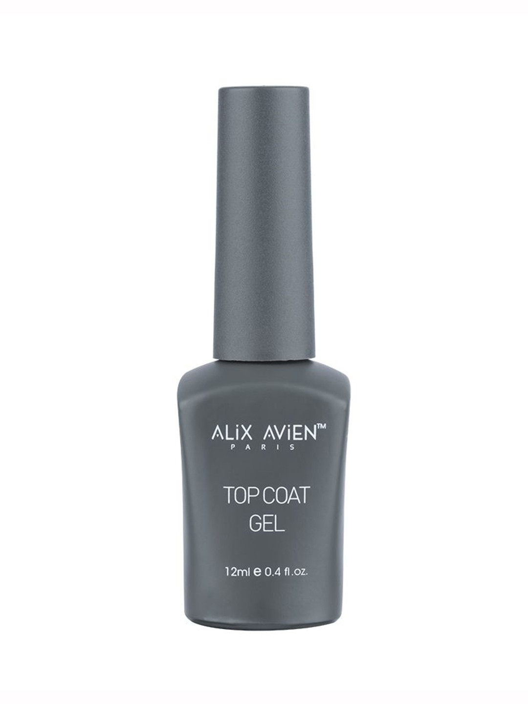 ALIX AVIEN PARIS Top Coat Gel Nail Polish- 12 ml- Transparent