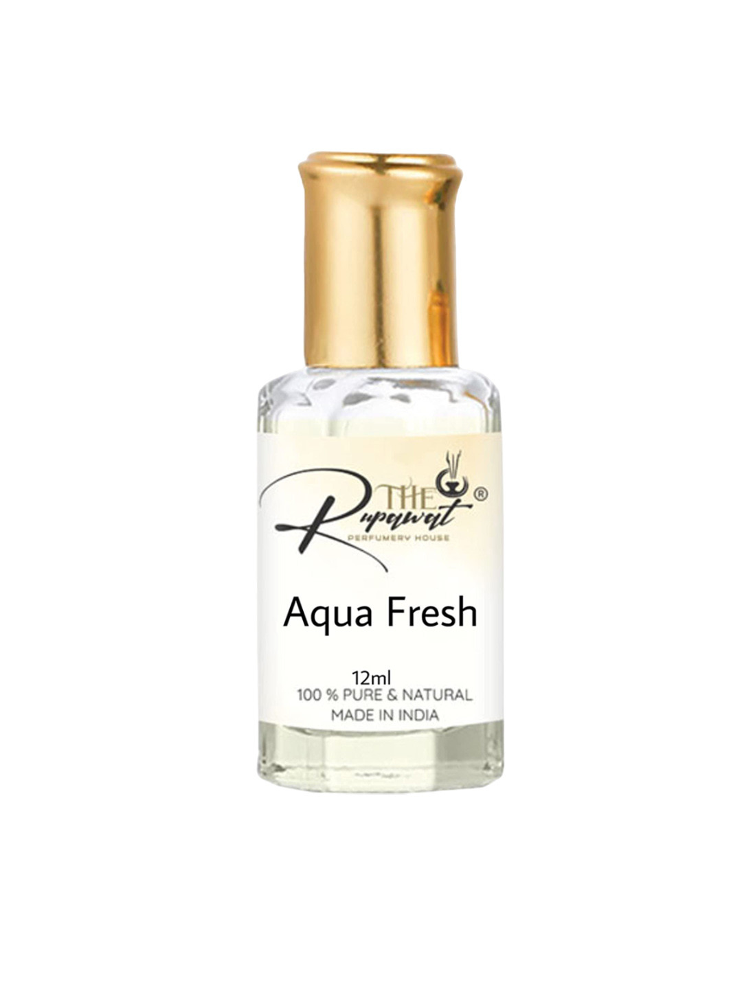 THE RUPAWAT Perfumery House Aqua Fresh Natural & Pure Alcohol Free Attar- 12 ml