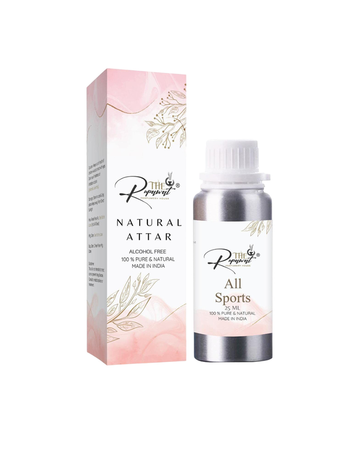 THE RUPAWAT Perfumery House All Sports Alcohol Free Long Lasting Natural Attar - 25 ml