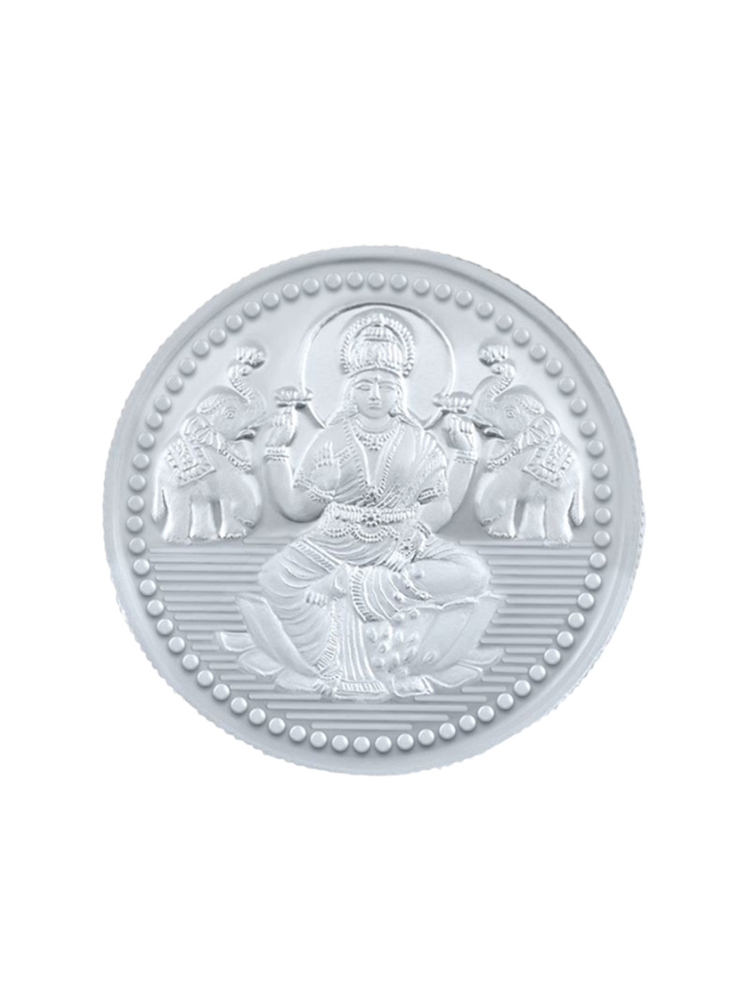 BHIMA Jewels 999 Purity Silver Lakshmi Coin 50g