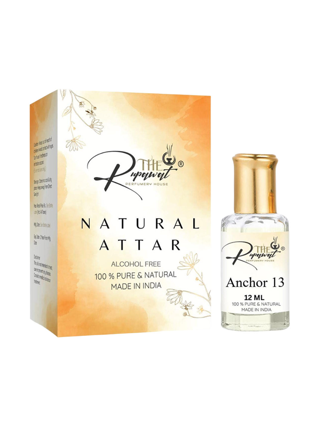 THE RUPAWAT Perfumery House Anchor Non Alcoholic Attar- 12 ml