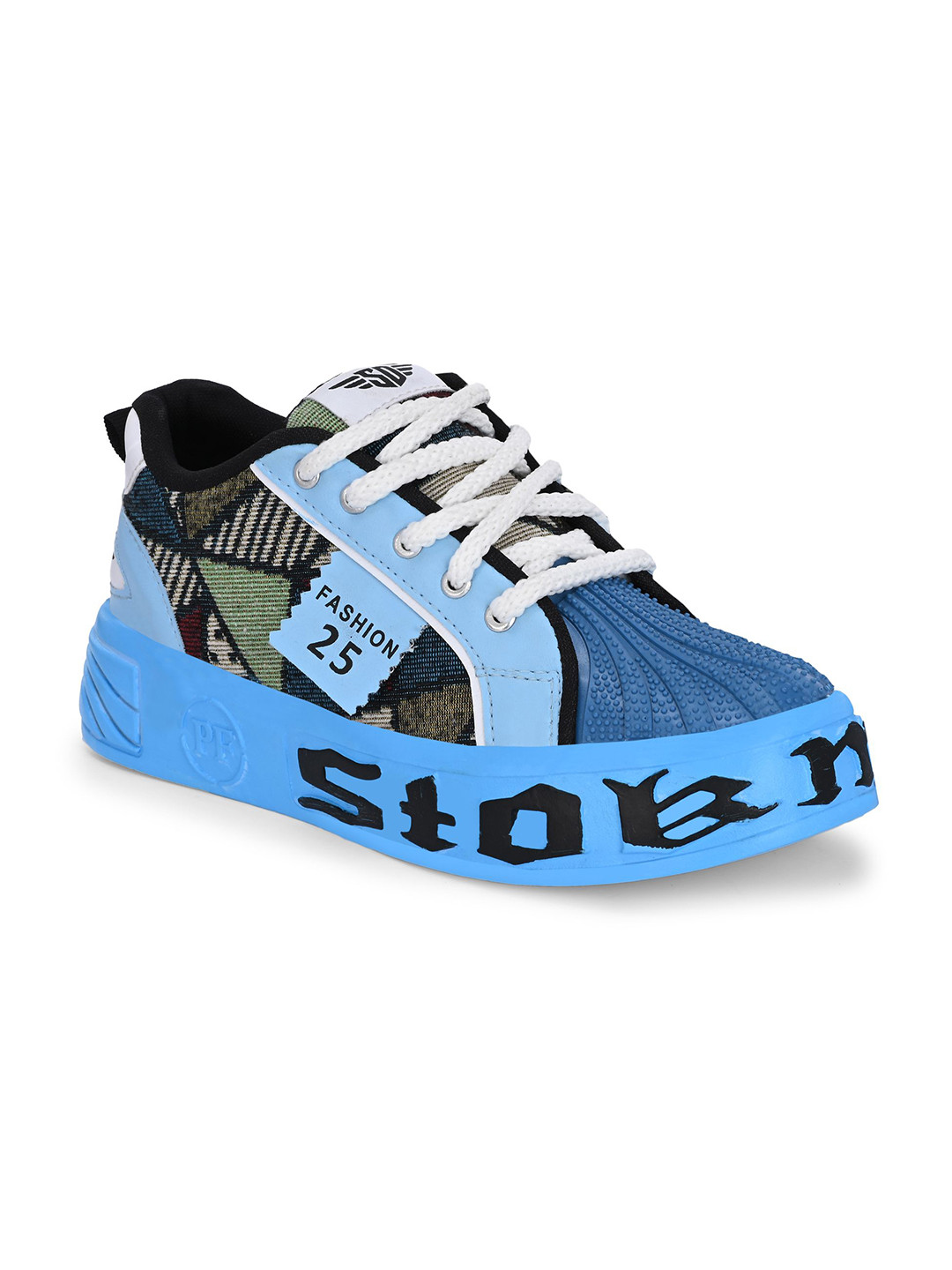 SHOE DAY Men Mesh Lace-Ups Walking Non-Marking Shoes