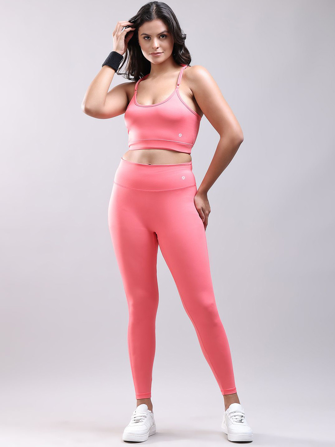 Aesthetic Bodies Shoulder Straps Top With Leggings