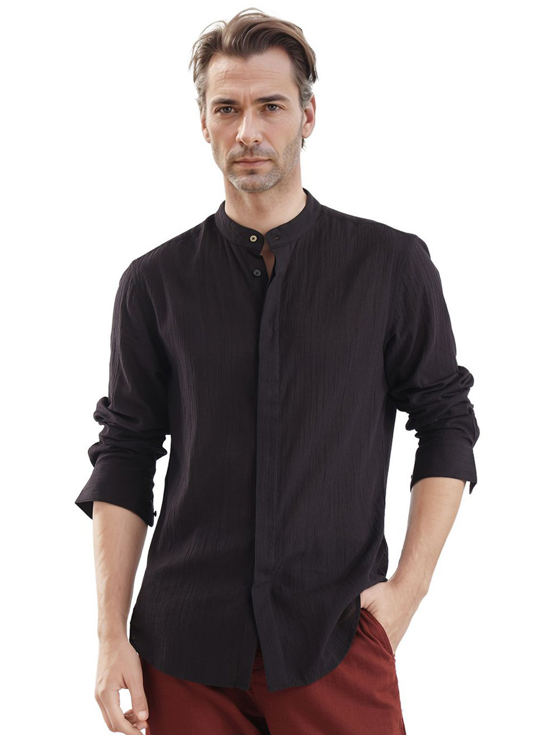 RARE RABBIT Men Opaque Casual Regular Fit Shirt