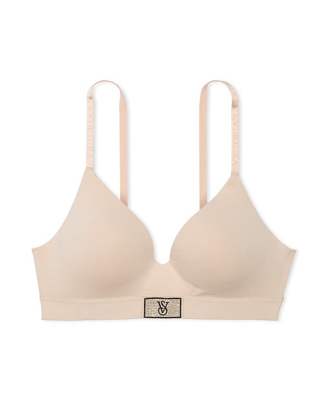 Victoria's Secret The T-shirt Shine Patch Lightly Lined Wireless Bra