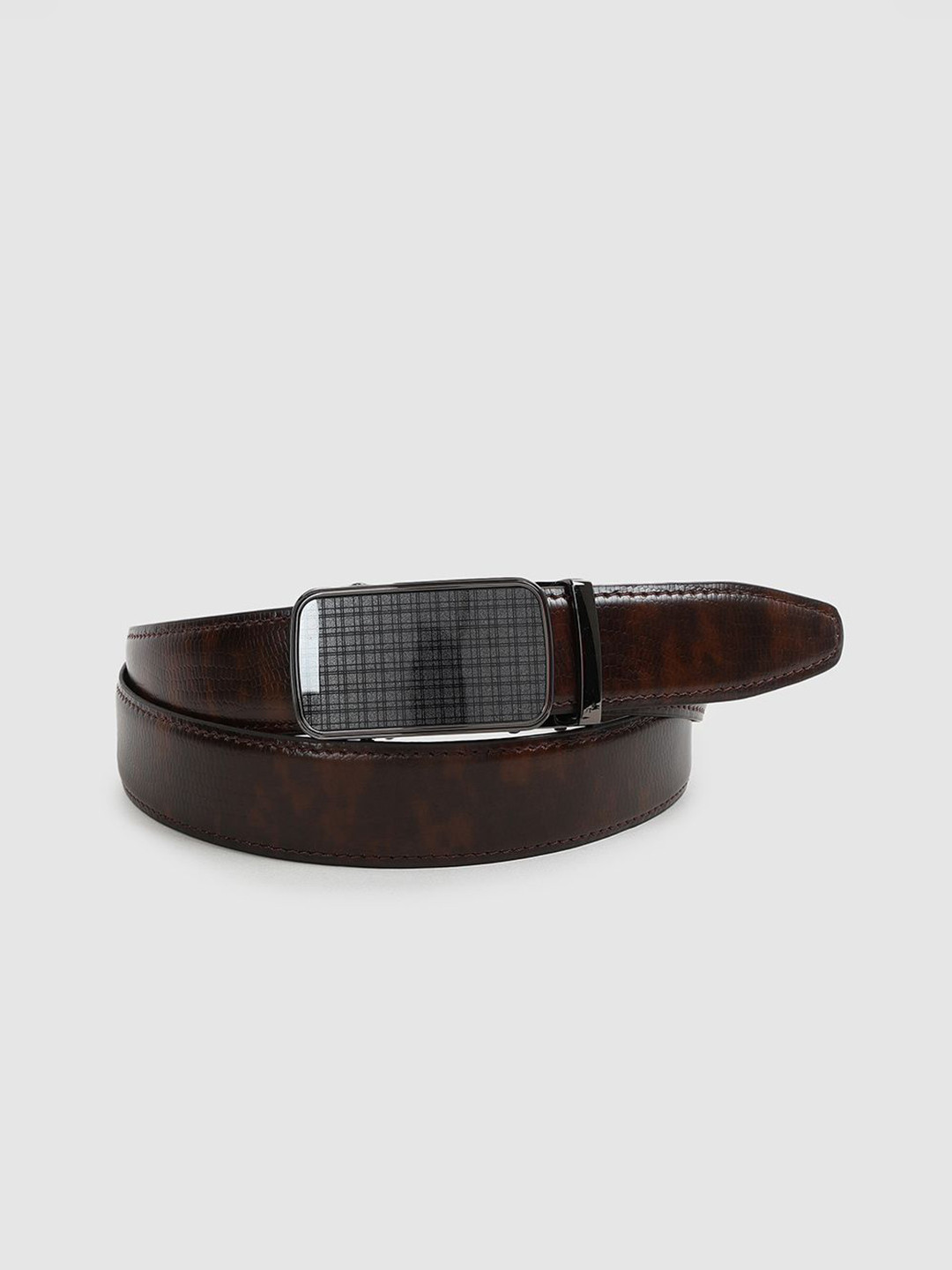 CODE by Lifestyle Men Slider Buckle Leather Formal Belt
