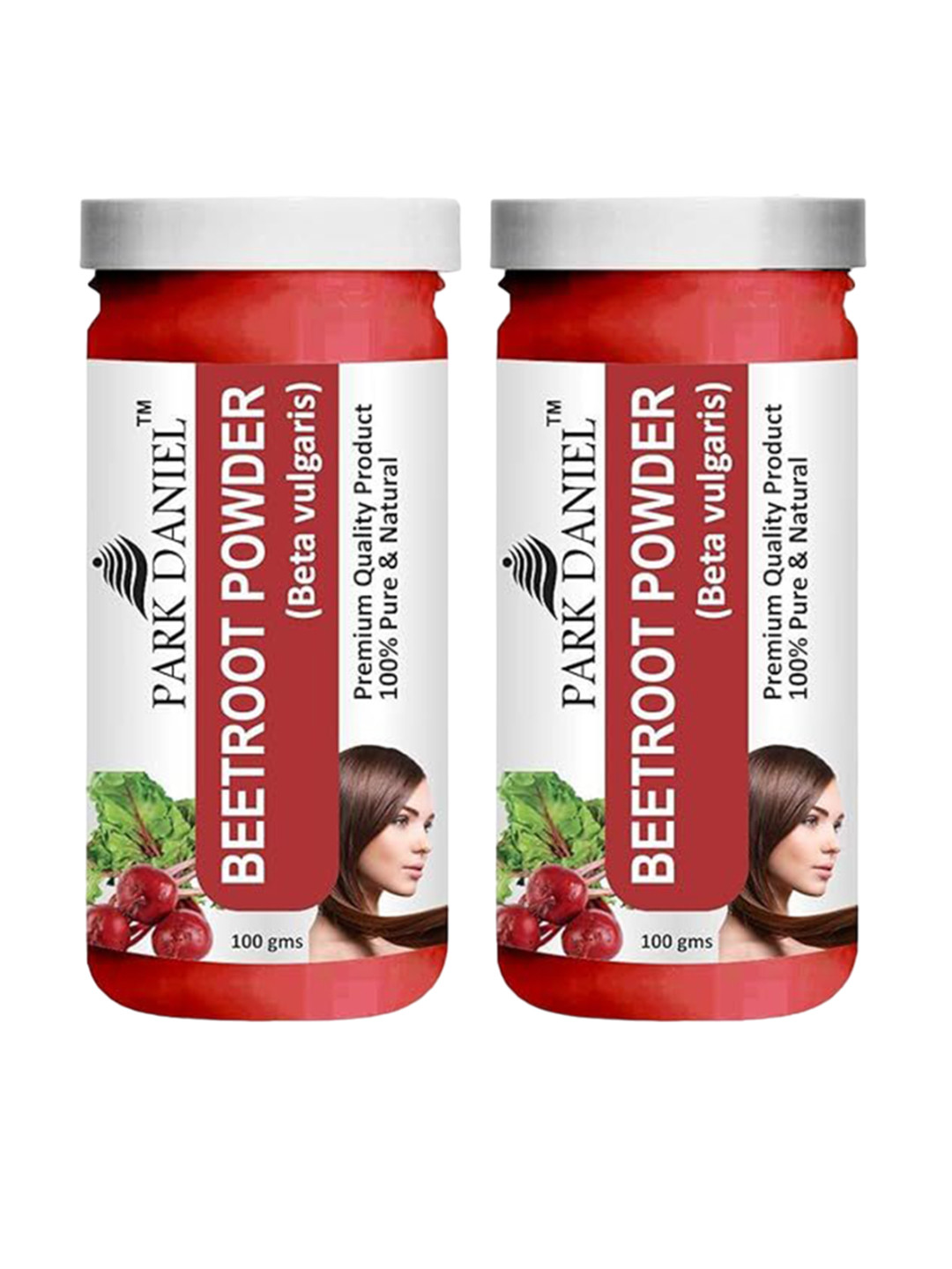 Park Daniel Set Of 2 Beetroot Powder Hair Mask- 100 g Each