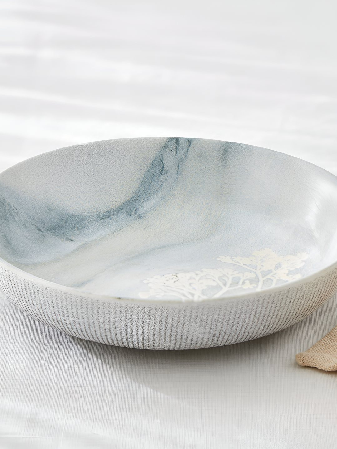 Home Centre Grey 2024 1 Pieces Bone China Dip Bowl