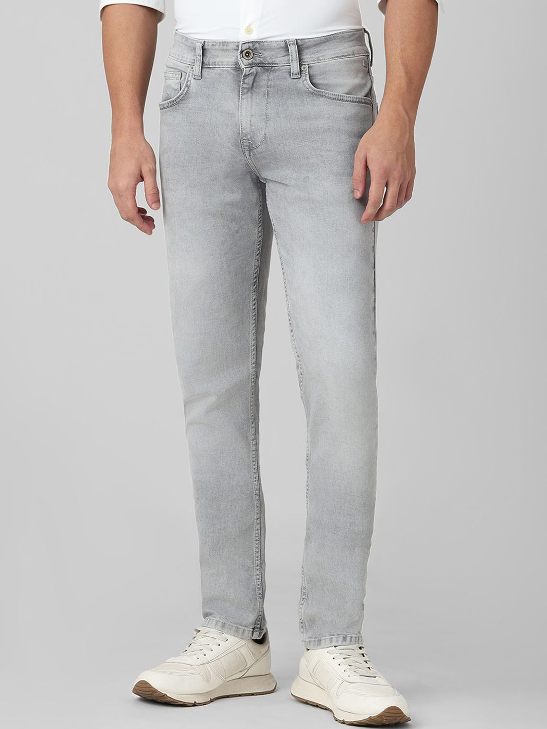 Mufti Men Slim Fit Mid-Rise Stretch Jeans